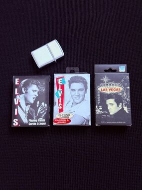 Elvis Presley Collectibles Playing Cards Set Bicycle Decks New